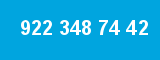 922 348 74 42 922 348 74 42